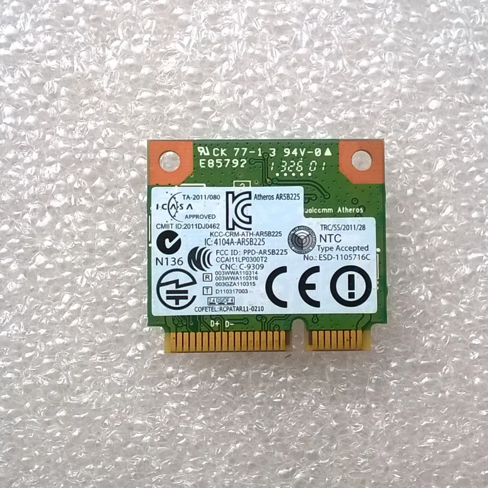 Карта DW1703 802.11b/g/n Bluetooth v4.0 + HS WiFi для Inspiron 15R 5520 7520 3520 14Z 5423 3521 серии D P/N|wifi card|wifi bluetooth