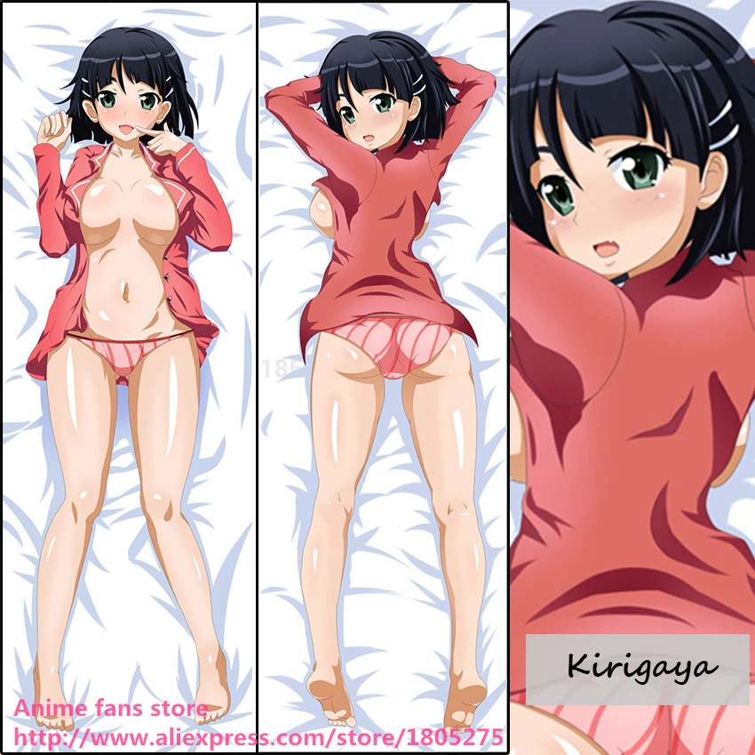 

Anime SWORD ART ONLINE SAO Kirigaya Lifa Cute Japanese Pillowcase Pillow Case Cover decorative Hugging Body Bedding