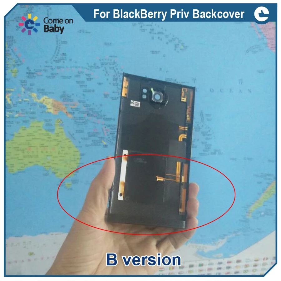 For BlackBerry Priv Back Battery Cover 02