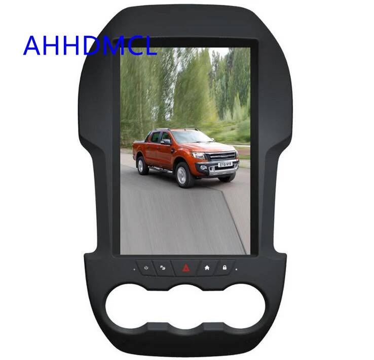 Discount Car Multimedia Player Car PC PAD Tesla Style Player Android 7.1 GPS For Ford Ranger F250 2011 2012 2013 2014 2015 2016 2017 2018 1