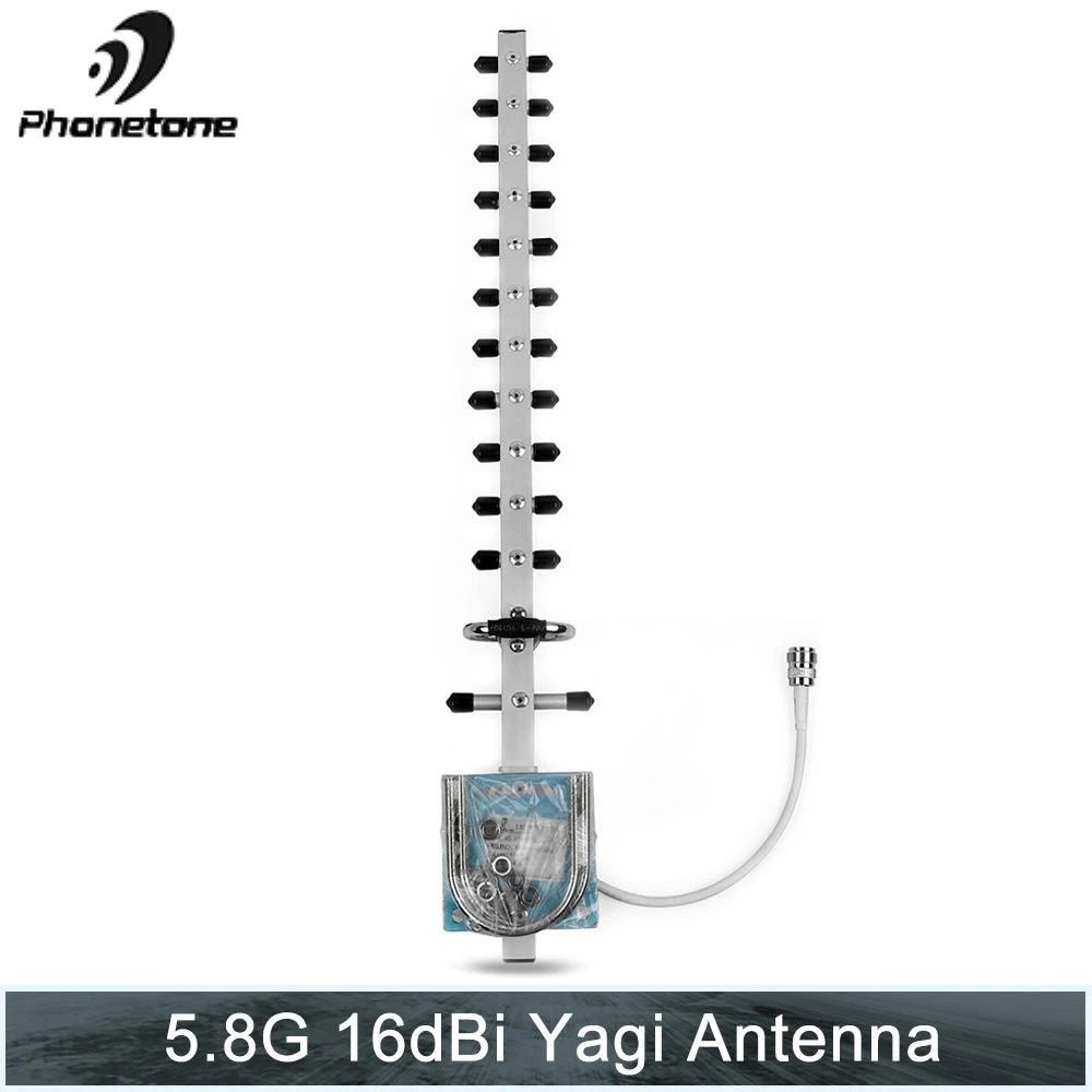 

5.8 GHz 16dBi Outdoor Directional Yagi Antenna with N-Female Connector for mobile signal Booster or a Modem PCI Card Router