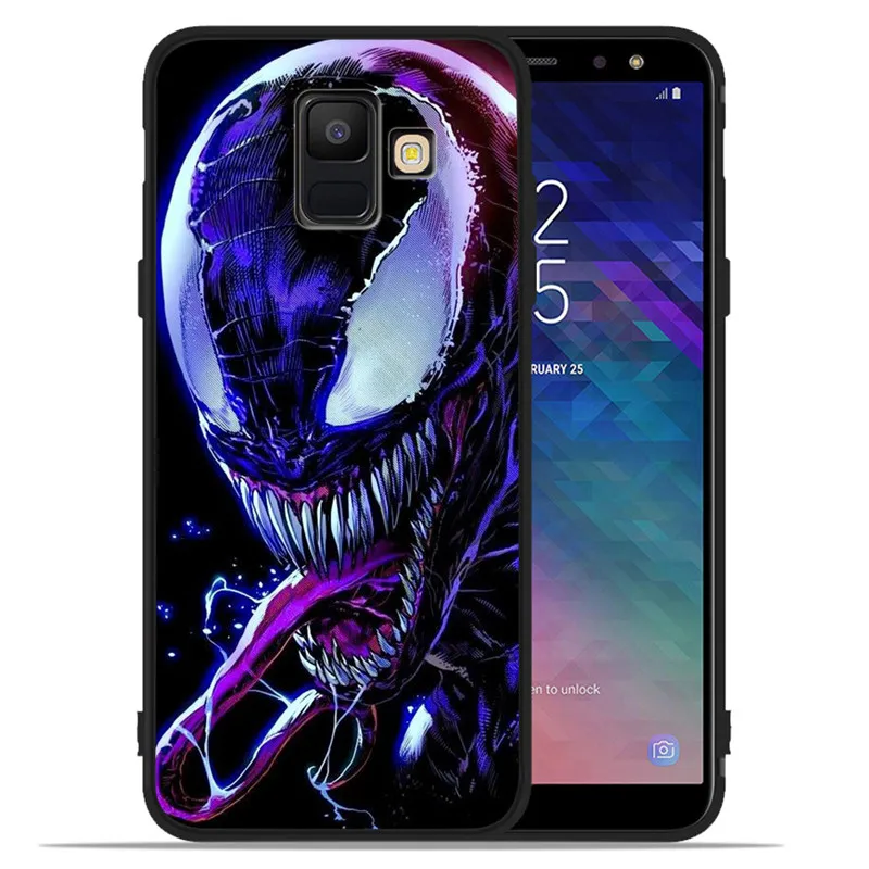 Роскошные Marvel "," Джокер "яд капитан для samsung Galaxy A9 A8 A7 A6 A5 A3 J3 J4 J5 J6 J8 плюс чехол для телефона чехол Coque Etui