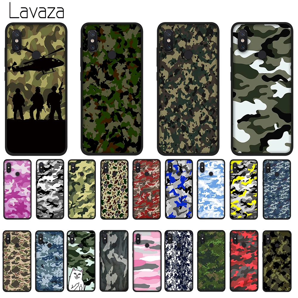 Мягкий камуфляжный чехол Lavaza для Huawei Y7 Prime Y9 Y6 2018 Nova 3 3i Honor 7A 8X 8C 8 9 10 Lite TPU | Мобильные
