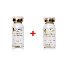 Сыворотка из овечьей плаценты+ Сыворотка с гиалуроновой кислотой для сухой маска для носа против черных точек кожи против старения-морщин натуральный лучший увлажняющий крем