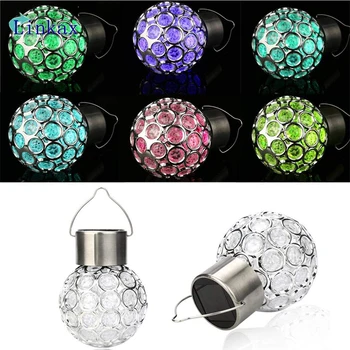 

Outdoor Peacock Eye Shaped Solar LED Landscape Lamp Courtyard Garden Light Colorful Hanging Light Garden Decoration Lighting