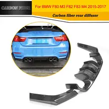 Авто-Стайлинг углеродного волокна диффузор, губа на задний бампер для BMW F80 M3& F82 M4