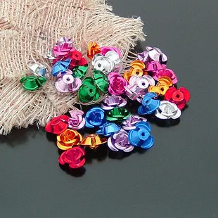 

6mm/8mm mixed rose for decoration Glass Globe Bubble Vial stuff /