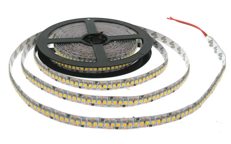 5 m 240 светодиодов/m однорядные IP33 3528 SMD 12 V гибкий свет,; не-водонепроницаемый; 10 мм PCB