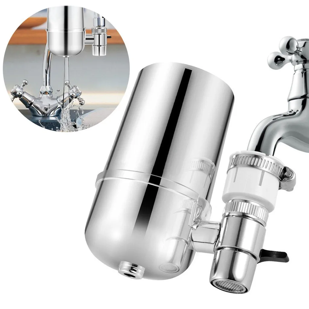 

Multifunctional Water Purifier Shower Bathroom Kitchen Head In-Line Faucet Clean Water Tap Softener Chlorine Filters9.125