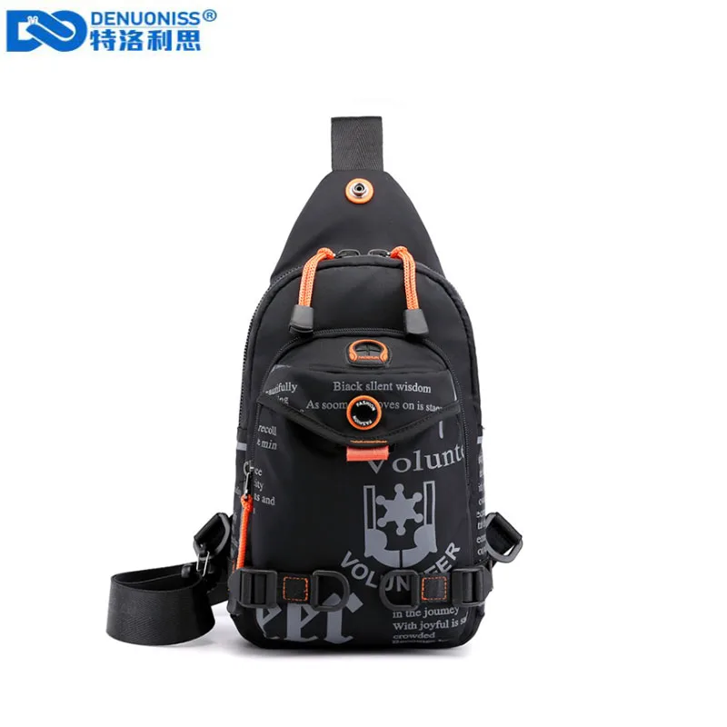 

Men's Messenger Bag Shoulder Nylon Chest Bags Crossbody Casual Male Messenger Bags Outdoor Multifunctional Men Bahs