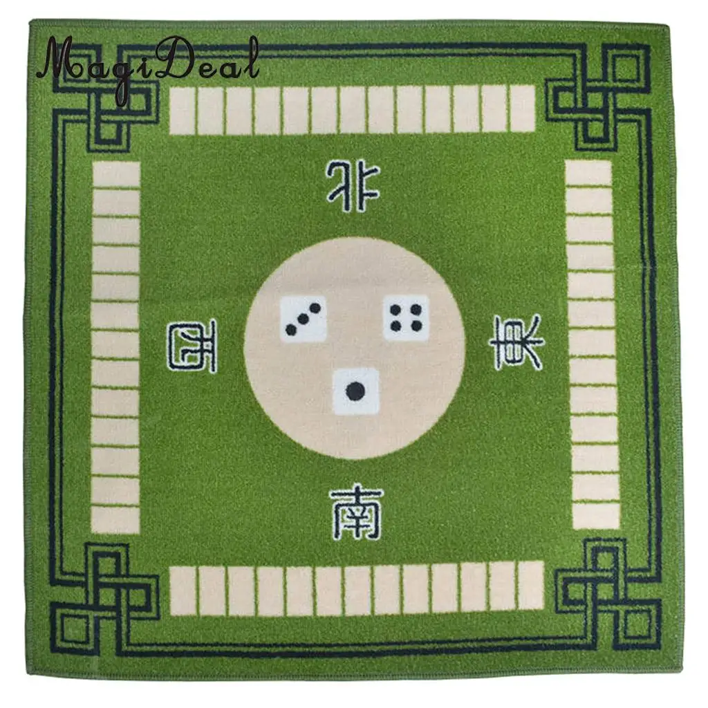 MagiDeal Mahjong Table Mat Cover Carpet Silence Multifunctional Household Thickening