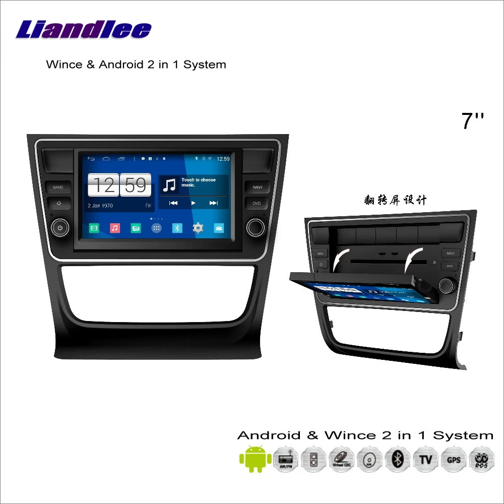 Liandlee автомобиля Android Multimedia Stereo для VW Gol 2013~ Радио CD dvd-плеер GPS nav Navi Навигация Аудио видео s160 Системы