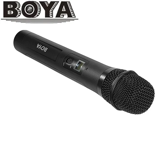 BOYA BY-WHM8 마이크 UHF 전송 (48UHF 채널 포함) BY-WM8 /BY-WM6 수신기 사용