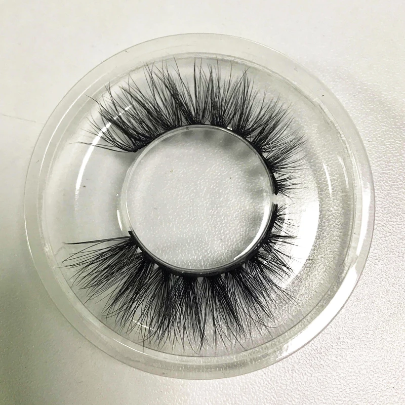 

100 pairs mink false eyelashes with tray no box wholesale private packaging optional style 3D mink lashes natural long package