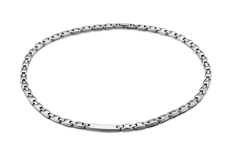 Новые модные женские серебряные германиевые браслеты, титановые стальные квадратные магниты для здоровья, энергетические Здоровые Браслеты, ювелирные изделия