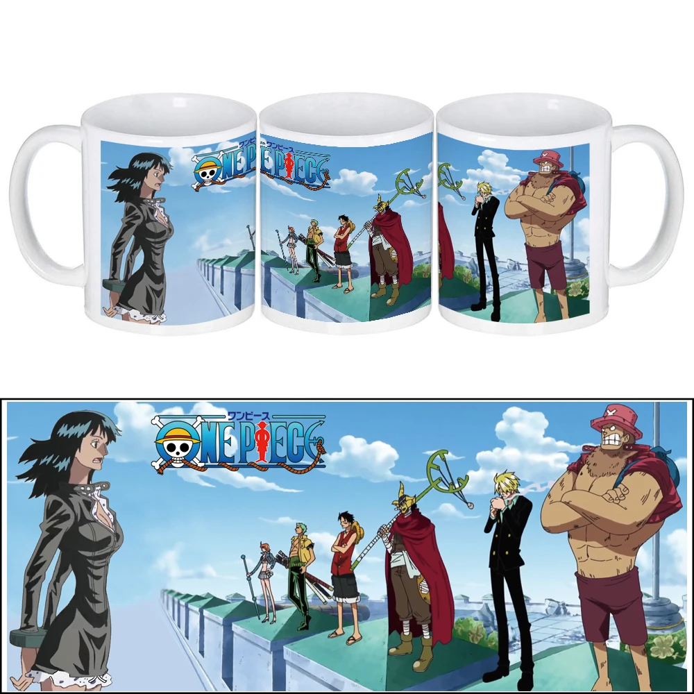 

ONE PIECE Anime Nico Robin Rescue Coffee Cup Ceramic Milk Mug