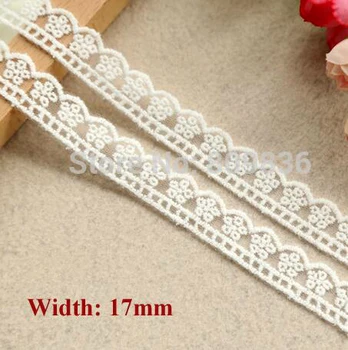 

1yrd/lot Width: 1.7cm Ivory lace,sewing accessories,embroidered trim lace (ss-3592)