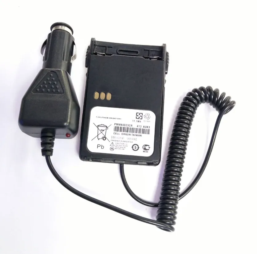 Автомобильное зарядное устройство для Motorola radio GP344 GP388 GP328 Plus EX500 EX600|battery eliminator|motorola