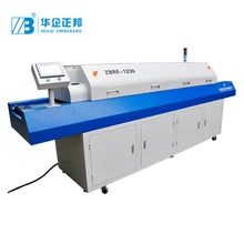 SMT производитель печатной платы машина SMD СВЕТОДИОДНЫЙ печь для оплавления с CE сертификацией, ZBRF1230 Тепловая печь горячего переплавления