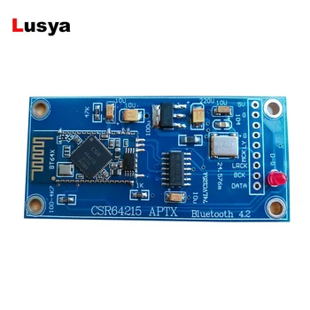 

CSR64215 Bluetooth 4.2 Auxiliary Board APTX I2S For ES9018 ES9028 ES9038 DAC Amplifier DIY DC4-6V