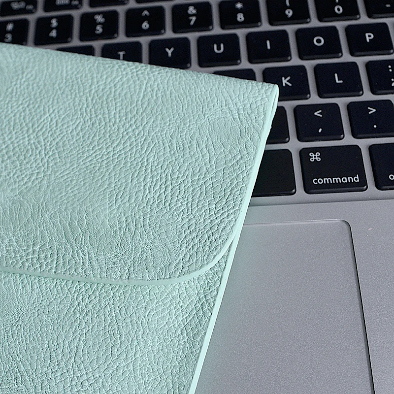 Сумка для ноутбука KALIDI 13 дюймов из искусственной кожи Macbook Air Pro 15