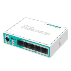 Mikrotik RB750R2 RouterBOARD hEX lite 5 роутер с портом 5x10/100 PoE RouterOS L4 (RB750r2) Процессор 850 МГц