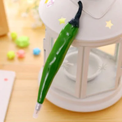 Креативная фруктовая ручка в виде овоща Kawaii, пластиковая шариковая ручка с магнитом, подарочная ручка для письма, продвижение, для детей, студентов, новинка, подарки - Цвет: 2