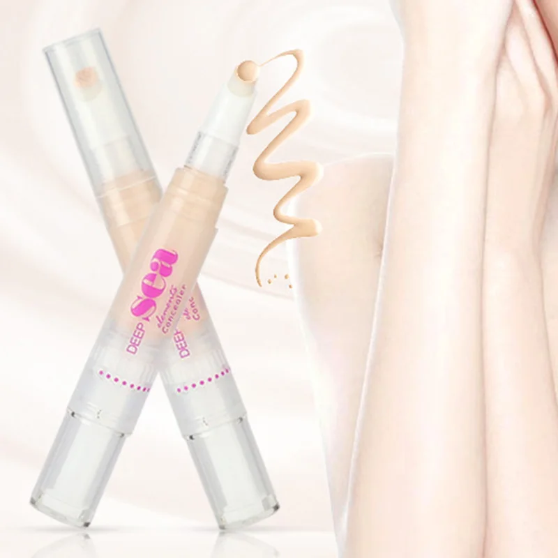 3 Colors Rotary Concealer Brush Professional Face Makeup Concealer