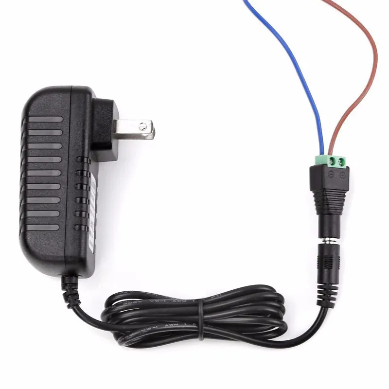 12V 0.5A/1A/1.5A/2A импульсный адаптер питания трансформатор постоянного напряжения для Светодиодный светильник стандарта ЕС/США/Великобритании/Австралии