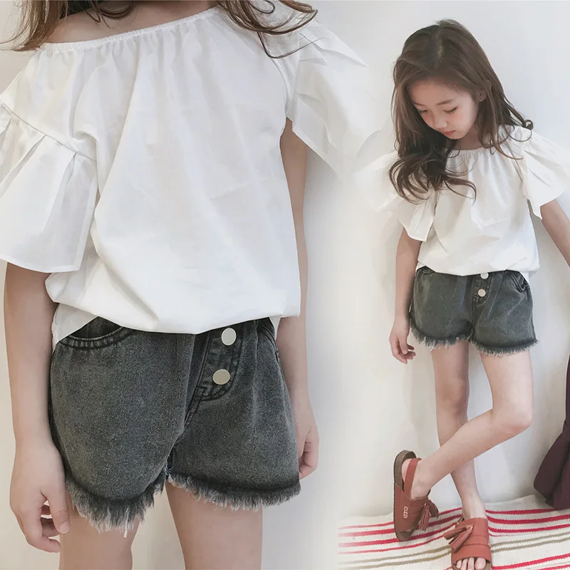 jeans shorts for baby girl