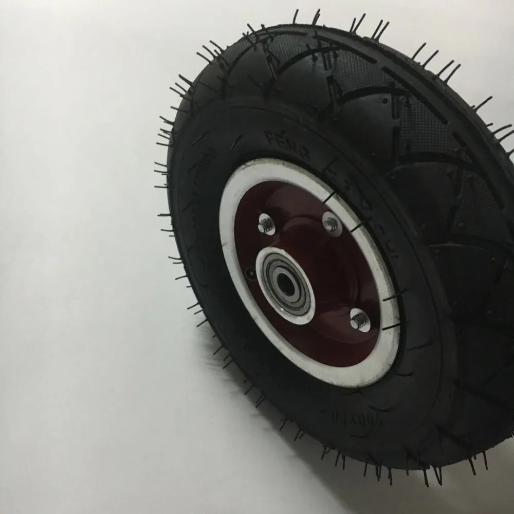 Flash Deal 8" Pneumatic Wheel With Inner Tube For Kickscooter Scooter 8inch Front Wheel Size  Pneumatic Tire 200*50 DIY Bike Accessories 4