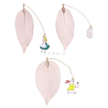 Ручной работы металлический лист Закладка книга для чтения студенческие канцелярские принадлежности милые Мультяшные закладки Школьные Аксессуары