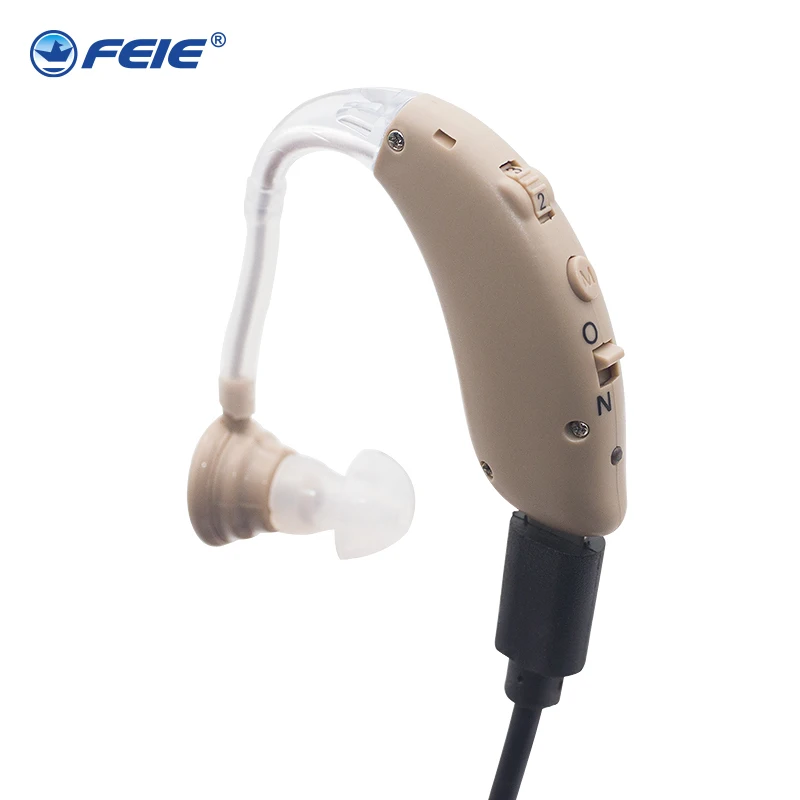 

Hearing Aids Small Mini Behind The Ear Best Sound Voice Amplifier Adjustable Tone Digital Cheap Hearing Aid for The Elderly S-25