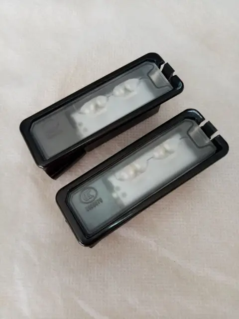 US $9.64 2Pcs LED License Plate Light For VW Volkswagen Golf 6 MK6 GOLF 7 MK7 Passat B7 CC Scirocco 35D 943 