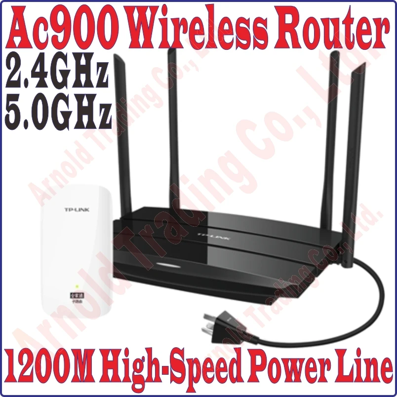 TPLink 2.4กรัม450 Mbps 5กรัม433 Mbpsหลักเราเตอร์ไร้สาย1200 Mbpsอะแดปเต