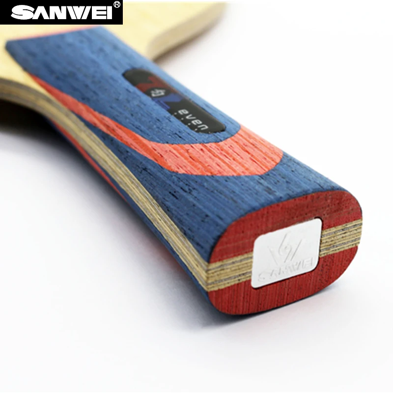 Sanwei WHITE EVEN(BY-1091) лезвие для настольного тенниса(10+ 9 мягкий углерод, для 40+) ракетка для Пинг-Понга Летучая Мышь