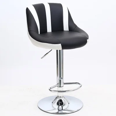 Quality Lifting Swivel Bar Counter Chair Rotating Adjustable Height Pub Stool Chair Stainless Steel Stent cadeira 16 Colors