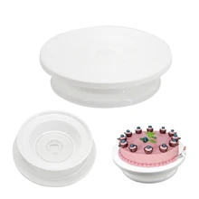 10 дюймов Высокое качество торт стенд ремесло платформа поворотного стола кекс поворотная пластина Вращающийся торт выпечки украшения инструменты