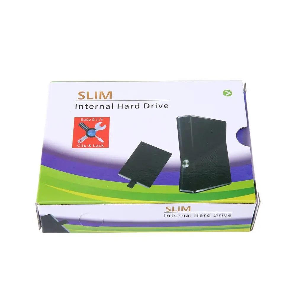 Игровая консоль жесткий диск для Xbox 360 Slim 60 Гб/120 ГБ/250 ГБ/320 ГБ/500 Гб жесткий диск опционально