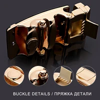 LFMB Automatic Buckle Leather Belts 3