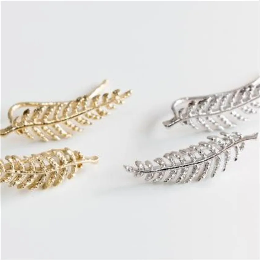 Женские металлические серьги Boucle D'oreille богемные золотые для ушей манжеты