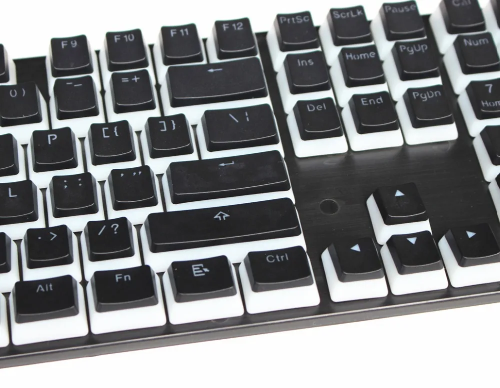 Пудинг Double shot 108 ANSI раскладка PBT OEM профиль клавиатуры с подсветкой для