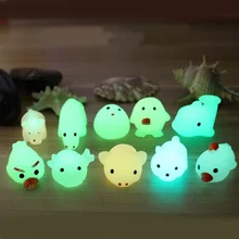 1 шт. детские светящиеся игрушки для детей Животные Печать с животными антистресс Светящиеся в темноте нежный кластер флуоресцентные подарки