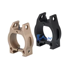 PPT загар черный цвет 6063 Алюминиевый материал 30 мм диаметр Крепление 20 мм рельсовый прицел крепление OS24-0137