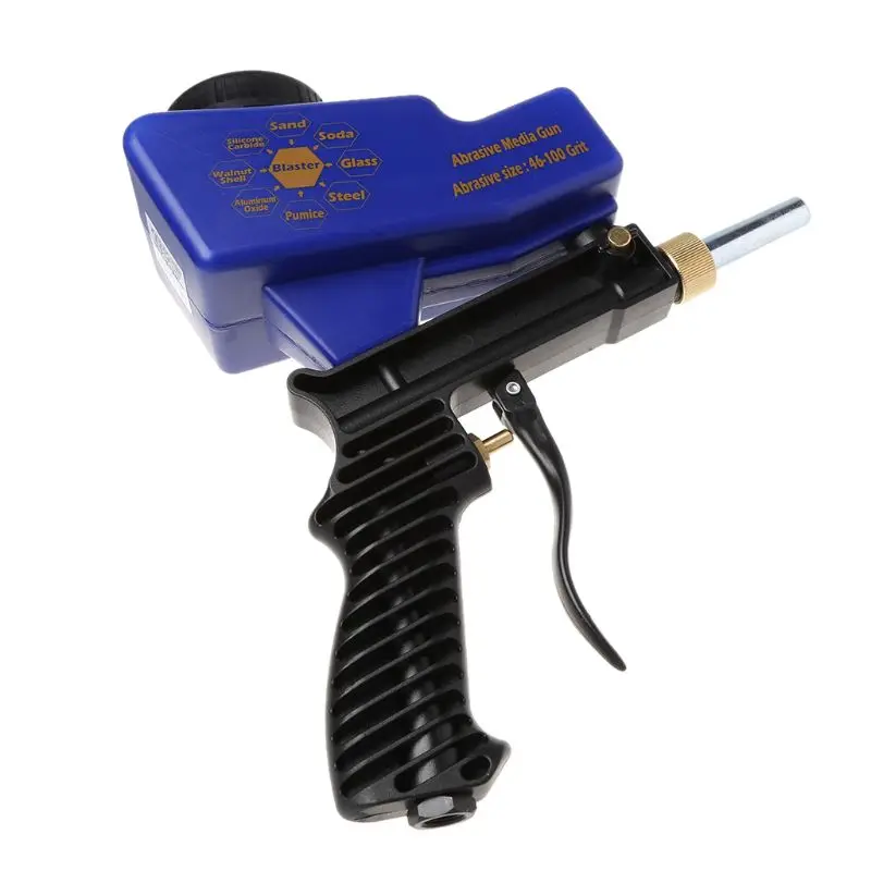 

Portable Gravity Sandblasting Gun Machine Abrasive Pneumatic Set Removing Spot Rust Blasting Device Drop ShiP