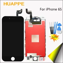De haute qualité pas de dead pixel d’affichage pour apple iphone 6s lcd Écran tactile de Remplacement Avec Digitizer 3D Tactile 4.7 pouce Blanc Noir