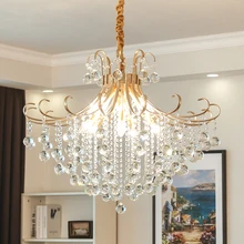 Modern Crystal Chandelier Light LED Chandelier Lighting Fixture Spark Crystal Pendant Hanging Lamp Living Dining Room Lighting chandelier lighting crystal glass leaves chandeliers lamp led pendant hanging light living dining room bedroom foyer lighting