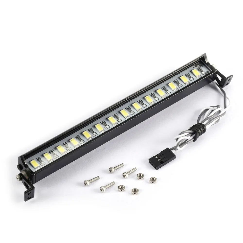 

Metal Roof Light Bar LED Lamp for 1/10 RC Climbing Car Model Traxxas HSP Redcat RC4WD Tamiya Axial Scx10 D90 HPI 313 Wheelbase