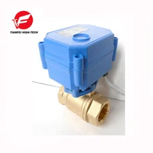 ISO по ограничению на использование опасных материалов в производстве CWX-15N DN20 полнопроходной моторизованный шаровой клапан female-female BSP AC85-265V CR04 электрический духовой шаровой клапан для воды