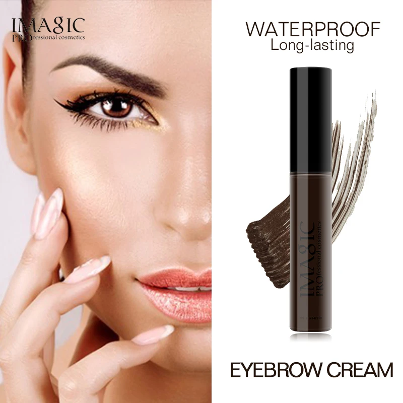 

IMAGIC Professional Eyebrow Cream High Pigmented Eyebrow Gel Waterproof Long-lasting Liquid Eyebrow Enhancer 4 Colors Optional